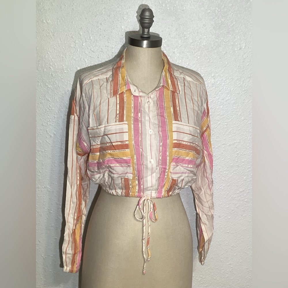 L*space Striped Multicolor Women's Top medium